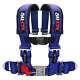 4 Point Safety Harness 3 Inch Seat Belt Sand Rail Dune Buggy Jeep Crawler Blue