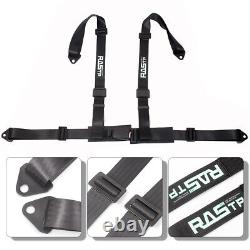 4 Point Safety Harness Seat Belt Universal Fit for Racing Car UTV 2 inches