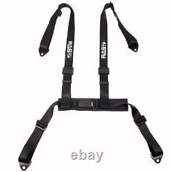 4 Point Safety Harness Seat Belt Universal Fit for Racing Car UTV 2 inches