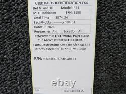 506038-403, 505780-11 Am Safe Aft Seat Belt Harness Assembly LH or RH w Buckle