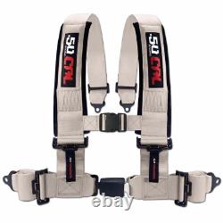 50 Caliber Racing 2in 4 Point Harnesses with Push Button Release Buckle Seat belt