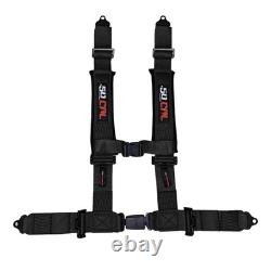 50 Caliber Racing 2in 4 Point Harnesses with Push Button Release Buckle Universal