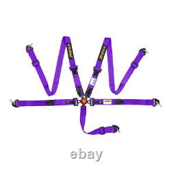 5 Point Cam Lock Carbon Fiber Quick Release Racing Seat Belt Safety Harness