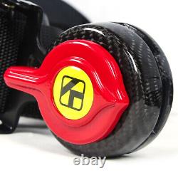 5 Point Cam Lock Carbon Fiber Quick Release Racing Seat Belt Safety Harness