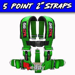 5 Point Harness 2 Strap Safety Belt Universal Fit UTV, Sand Rail, 4x4, RZR, X3