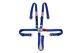 5-Point Nascar Race Harness 2 Wide NINJA SFI 16.1 Racing Seat Belt Buckle