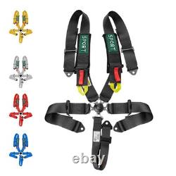5 Point Racing Harness SFI Approved Seat Belt Market Bucket Seats Protection
