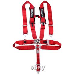 5 Point Racing Harness Safety Seat Belt Quick Release 3 Padding ATV UTV