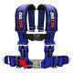 5 Point Racing Harness Seat Belt 3 Wide Blue Chevrolet Corvette Camaro SS Z06