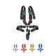 5 Point Racing Harness Seat Belt Market Bucket Seats Protection Heavy Duty Sh