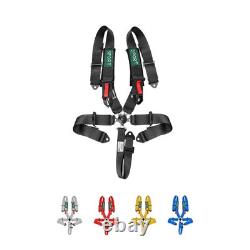 5 Point Racing Harness Seat Belt Market Bucket Seats Protection Heavy Duty Sh
