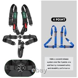 5 Point Racing Harness Seat Belt Market Bucket Seats Protection Heavy Duty Sh