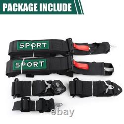 5 Point Racing Harness Seat Belt Market Bucket Seats Protection Heavy Duty Sh