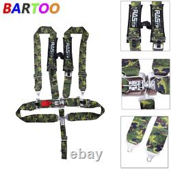 5 Point Racing Harness Seat Belt Quick Release 3 Padding ATV UTV