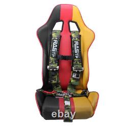 5 Point Racing Harness Seat Belt Quick Release 3 Padding ATV UTV