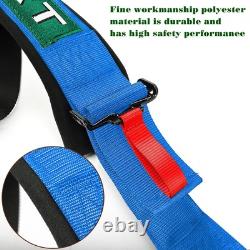 5 Point Racing Harness Seat Belt SFI Approved Seat Protection Heavy Duty Shou