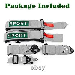 5 Point Racing Harness Seat Belt SFI Certified Protection Heavy Duty Shoulder