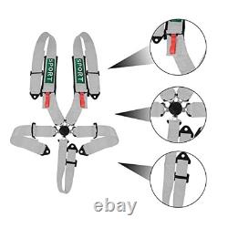 5 Point Racing Harness Seat Belt SFI Certified Protection Heavy Duty Shoulder