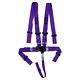 5 Point Racing Harness Seat Belts Purple UltraShield