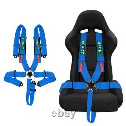 5-Point Racing Safety Harness Set SFI with Ultra Comfort Heavy Duty Shoulder