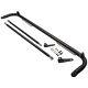 5 Point Racing Safety Seat Belt Chassis Roll Harness Bar Kit Rod Black