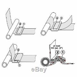 5 Point Safety Harness 2 Inch Seat Belt UTV RZR Sand Rail 4x4 Rock Crawler Black