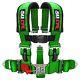 5 Point Safety Harness 3 Inch Seat Belt RZR 800 XP900 XP1000 S 900 Wildcat Green