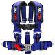 5 Point Safety Harness 3 Inch Seat Belt Sand Rail Dune Buggy Rock Crawler Blue