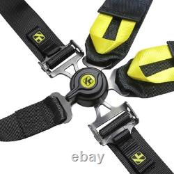 5 Point Safety Harness Racing Seat Belt 2+3 Camlock Quick Release Premium Q