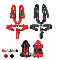 5-Point Safety Seat Belts Cam-Lock ATV UTV GO Kart Racing Harness Shoulder Pad
