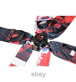 6-Point Race Harness FIA 8853-2016 2029 Safety Seat Belt IVA STR Pattern
