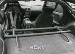 93-02 Camaro Firebird Seat Belt Racing Harness Bar Powdercoated Black 9302HRNBAR