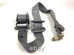 94-01 Integra 3Dr Right Front Pass. Shoulder Seat Belt Seatbelt Black Used OEM
