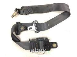 94-01 Integra 3Dr Right Front Pass. Shoulder Seat Belt Seatbelt Black Used OEM