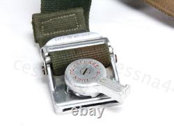 AEROLEX Vintage OEM Aircraft Seat Belt Buckle 24200 SHT1 MK2 Green R1R3 Harness