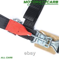 ATV 4 Pack Seat Belt Harness 4 Point 2 Padded For Polaris RZR XP S 4 1000 PAIR