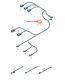 AUDI Q3 F3 Rear Left Seat Belt Warning System Harness 83A971392 ORIGINAL