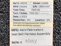 Aero Fabricators R Seat Belt Harness Assembly