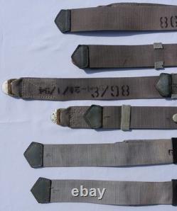 Autoflug FAG-5A-4 Aircraft Seat Belt Harness (Lot of 3 pcs Collectible items)