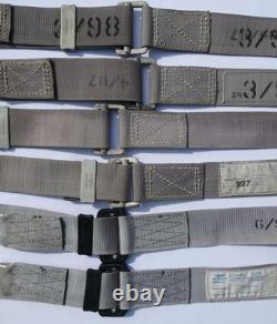 Autoflug FAG-5A-4 Aircraft Seat Belt Harness (Lot of 3 pcs Collectible items)