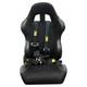 BLACK OMP 4 Point 3 Racing Seat Belt Quick Release Seatbelt Snap-On Harness