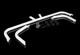 BRAUM Racing Gloss White Seat Belt Harness Bar Kit for Nissan Z33 350Z Coupe New