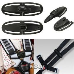 Baby Car Safety Seat Strap Belt Lock Buckle Latch Harness Chest Child Clip Knots