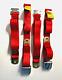 Beams, Pair 1800 Seat Belts 2-point, Universal. NEW, opened box. RED