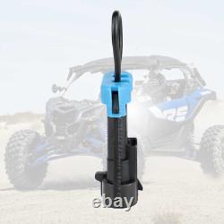 Blue 2in 4 point Harness Seat Belt with Bypass Plug For Canam Maverick Defender