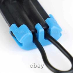 Blue 2in 4 point Harness Seat Belt with Bypass Plug For Canam Maverick Defender