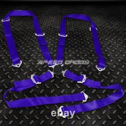 Blue 49stainless Steel Chassis Harness Bar+blue 4-pt Strap Camlock Seat Belt Blue 49stainless Steel Chassis Harness Bar+blue 4-pt Strap Camlock Seat Belt
