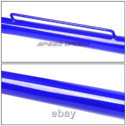 Blue 49stainless Steel Harness Bar+red 6-pt Shoulder Strap Camlock Seat Belt
