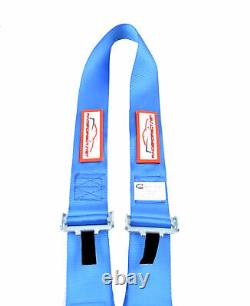 Blue U Racing Harness All Wrap Belt Sfi 16.1 5 Point 3 Cam Lock Seat Belt