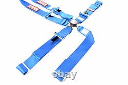 Blue U Racing Harness All Wrap Belt Sfi 16.1 5 Point 3 Cam Lock Seat Belt
